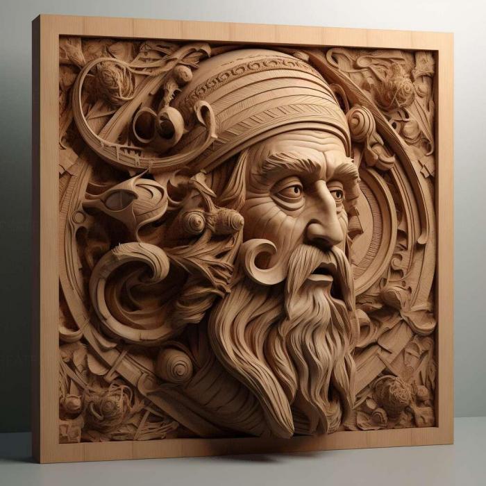 نموذج ثلاثي الأبعاد لآلة CNC 3D Art 